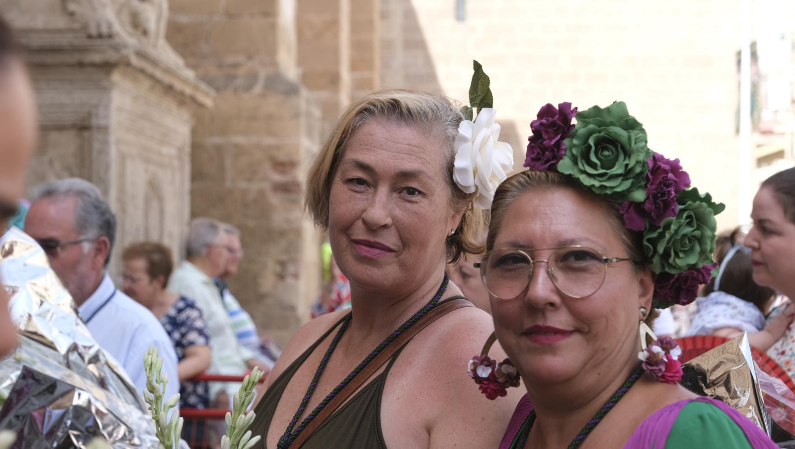 Ofrenda floral a la Virgen del Mar en la Feria de Almería 2024, en imágenes