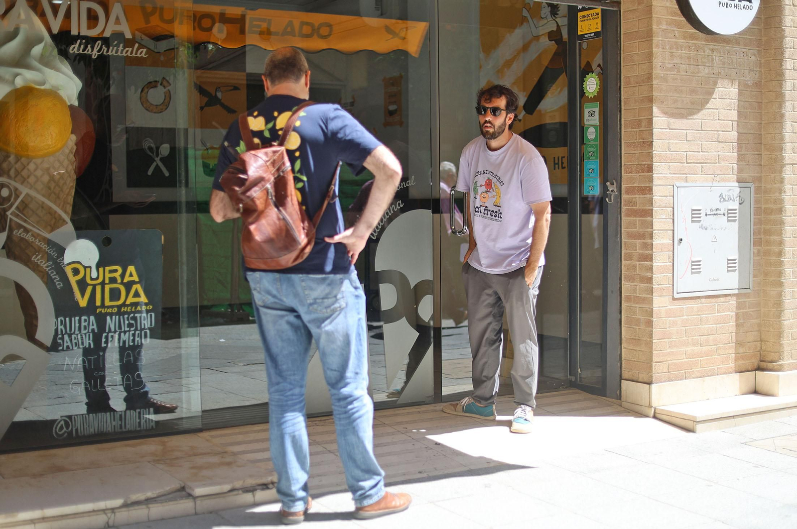 Así se vivió el apagón en las calles de Huelva, en imágenes