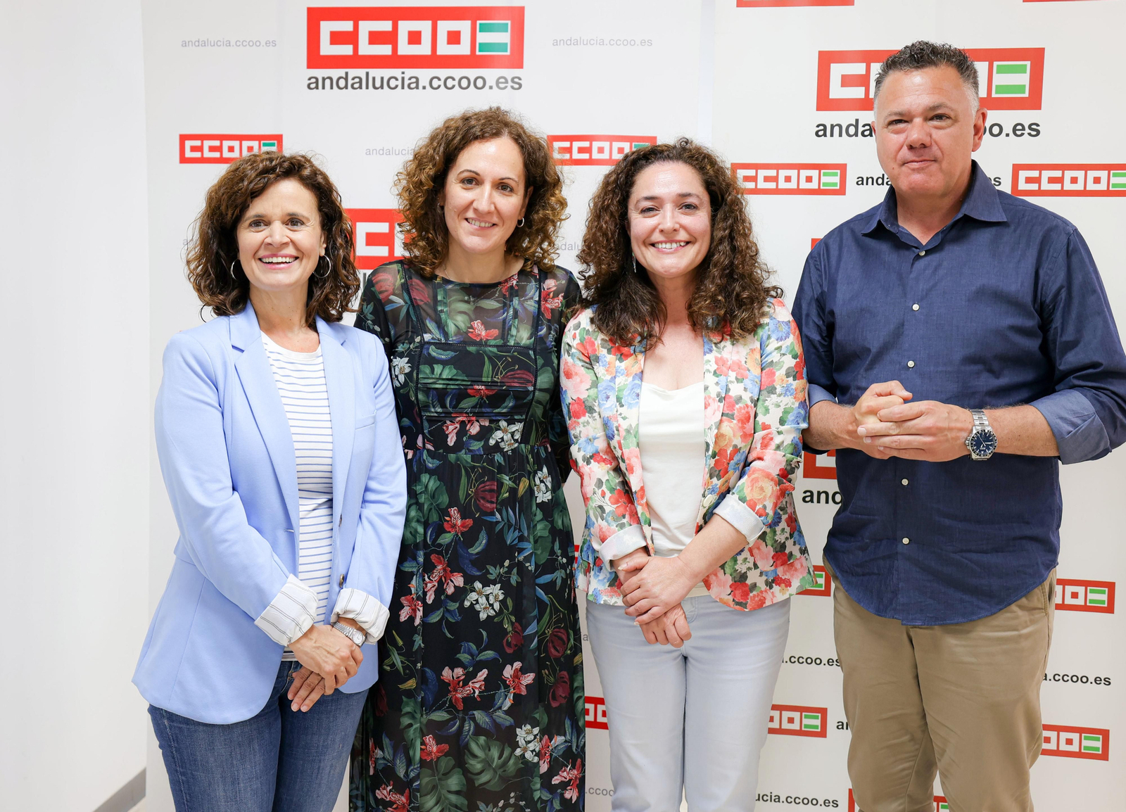 Reunión de Por Andalucía con CCOO Reunión de Por Andalucía con CCOO