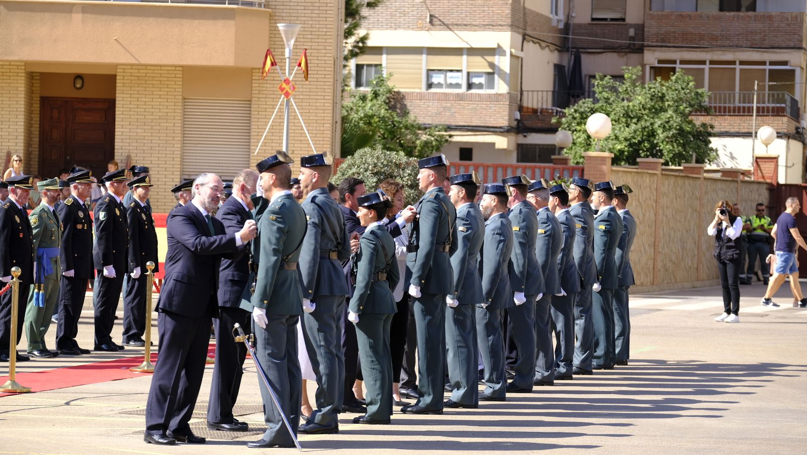 Imágenes de la Festividad del Pilar en la Comandancia de la Guardia Civil de Almería