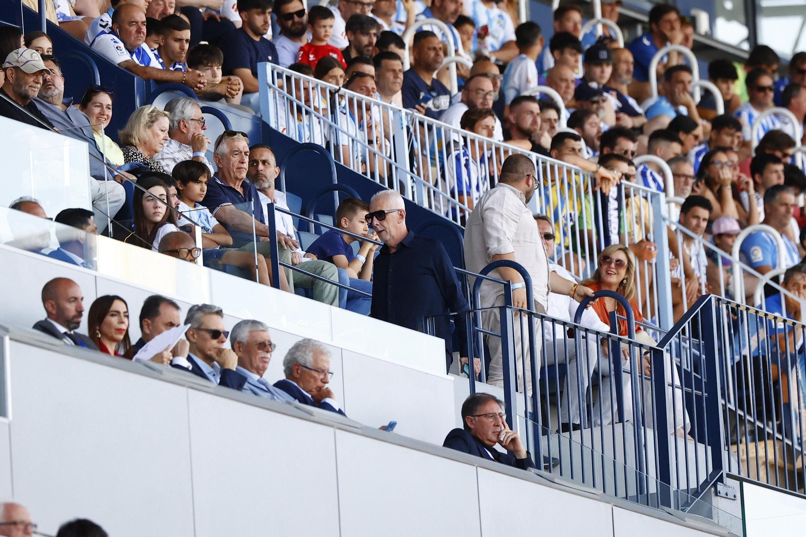 El Málaga CF-Burgos, en fotos