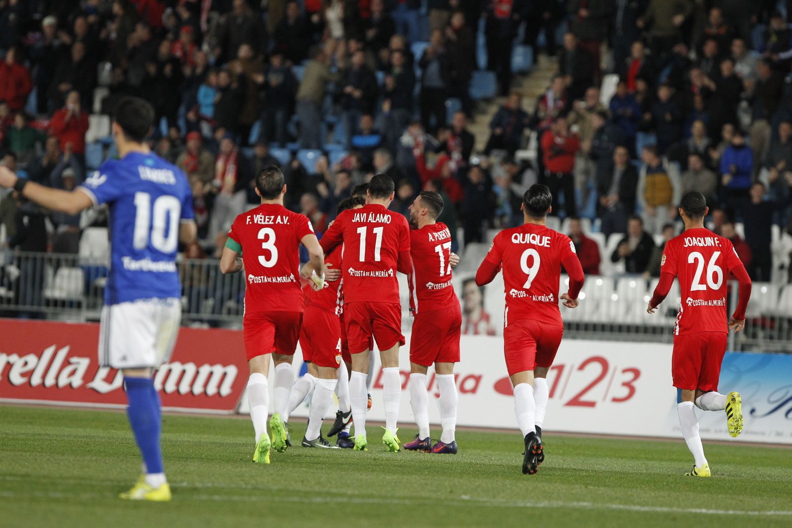 Las imágenes del UD Almería-Real Oviedo