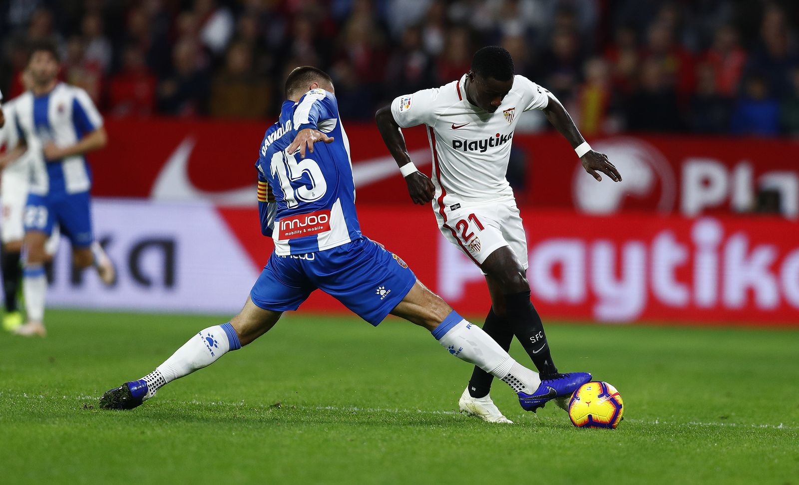 Las imágenes del Sevilla-Espanyol