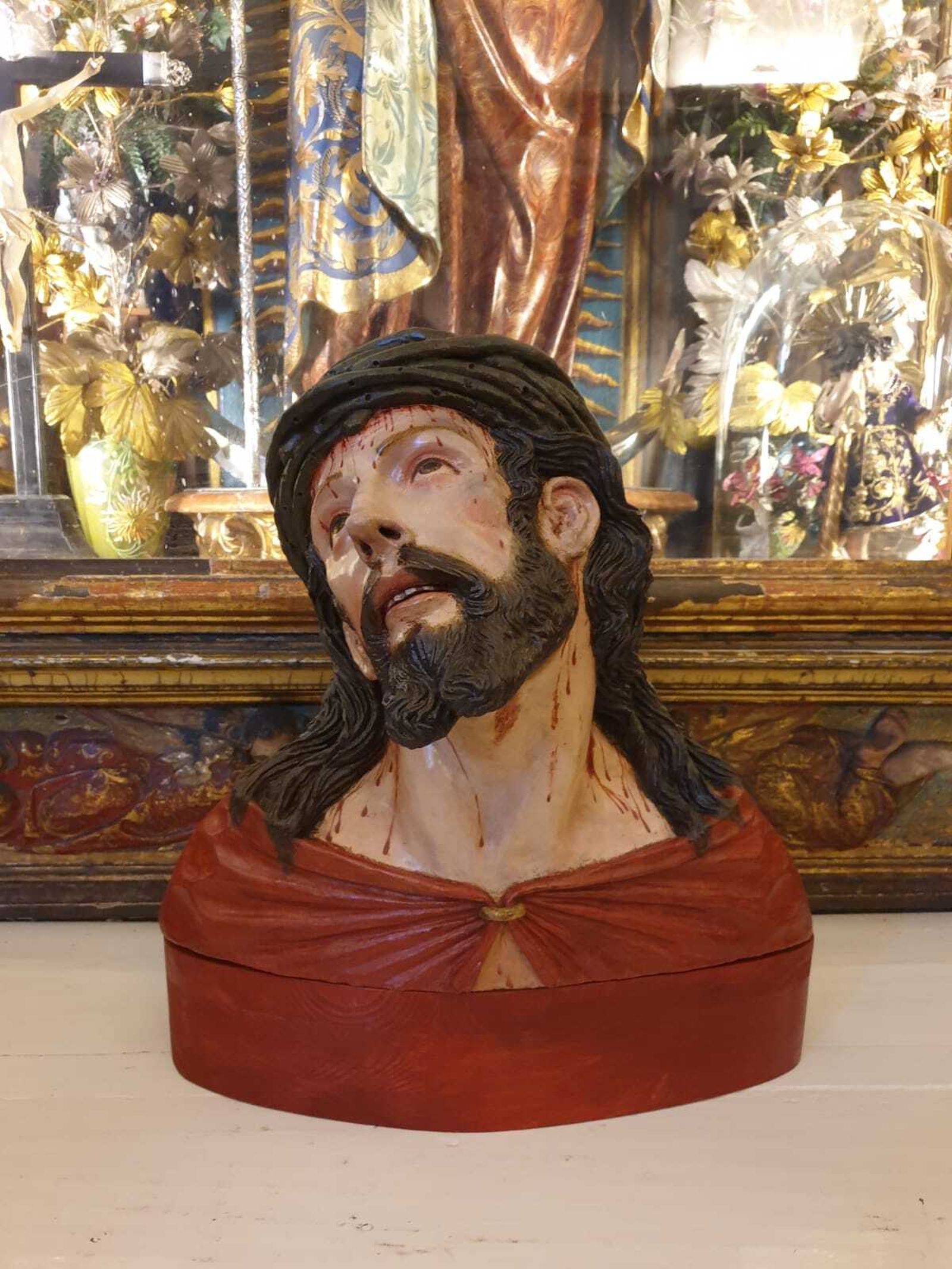 El ecce homo de San Leandro.