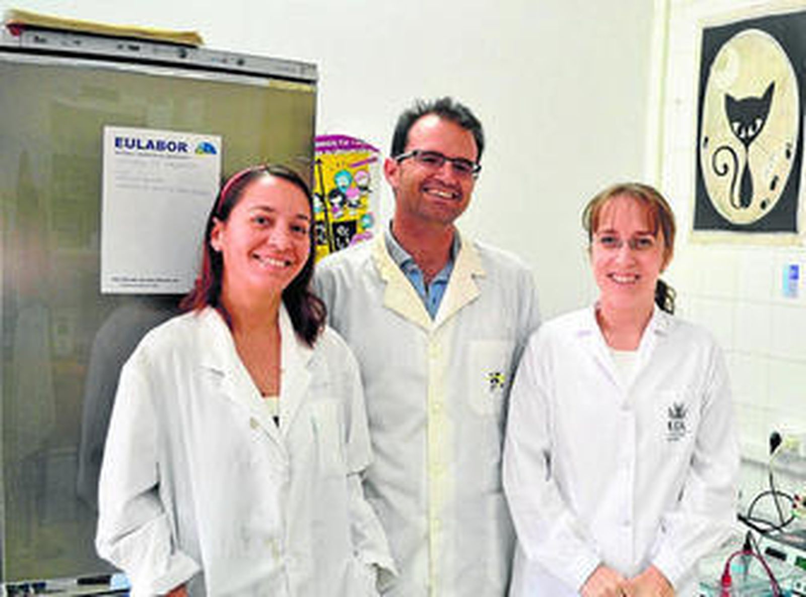 Científicos de la Universidad de Cádiz que han participado en el proyecto.