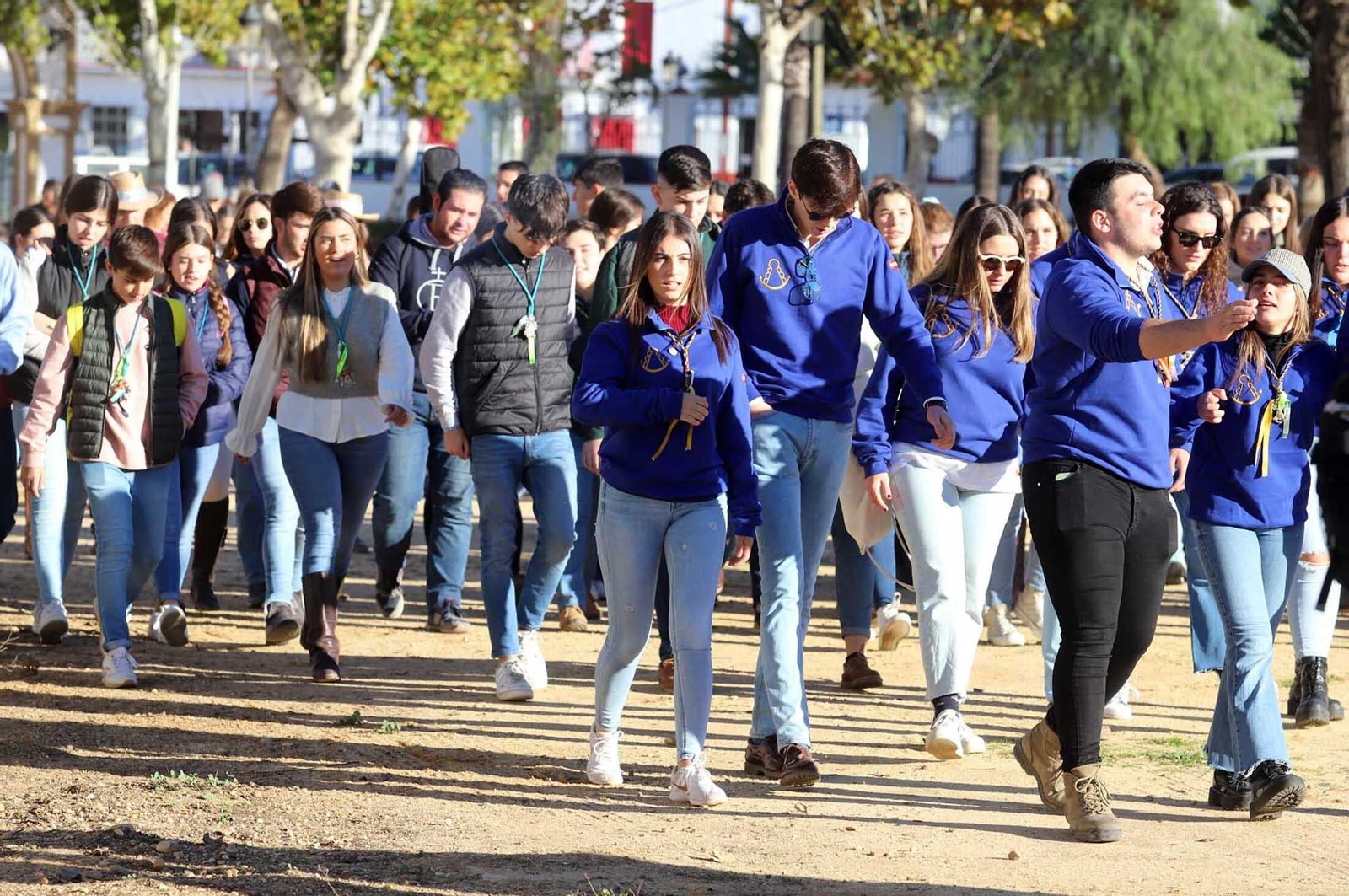 Imágenes de la Peregrinación de Jóvenes Rocieros
