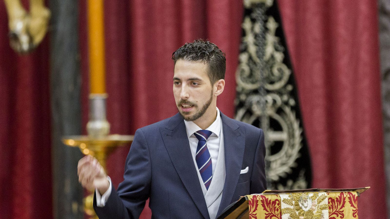 Juan Jesús López, pregonero de las Glorias de Cádiz 2022.