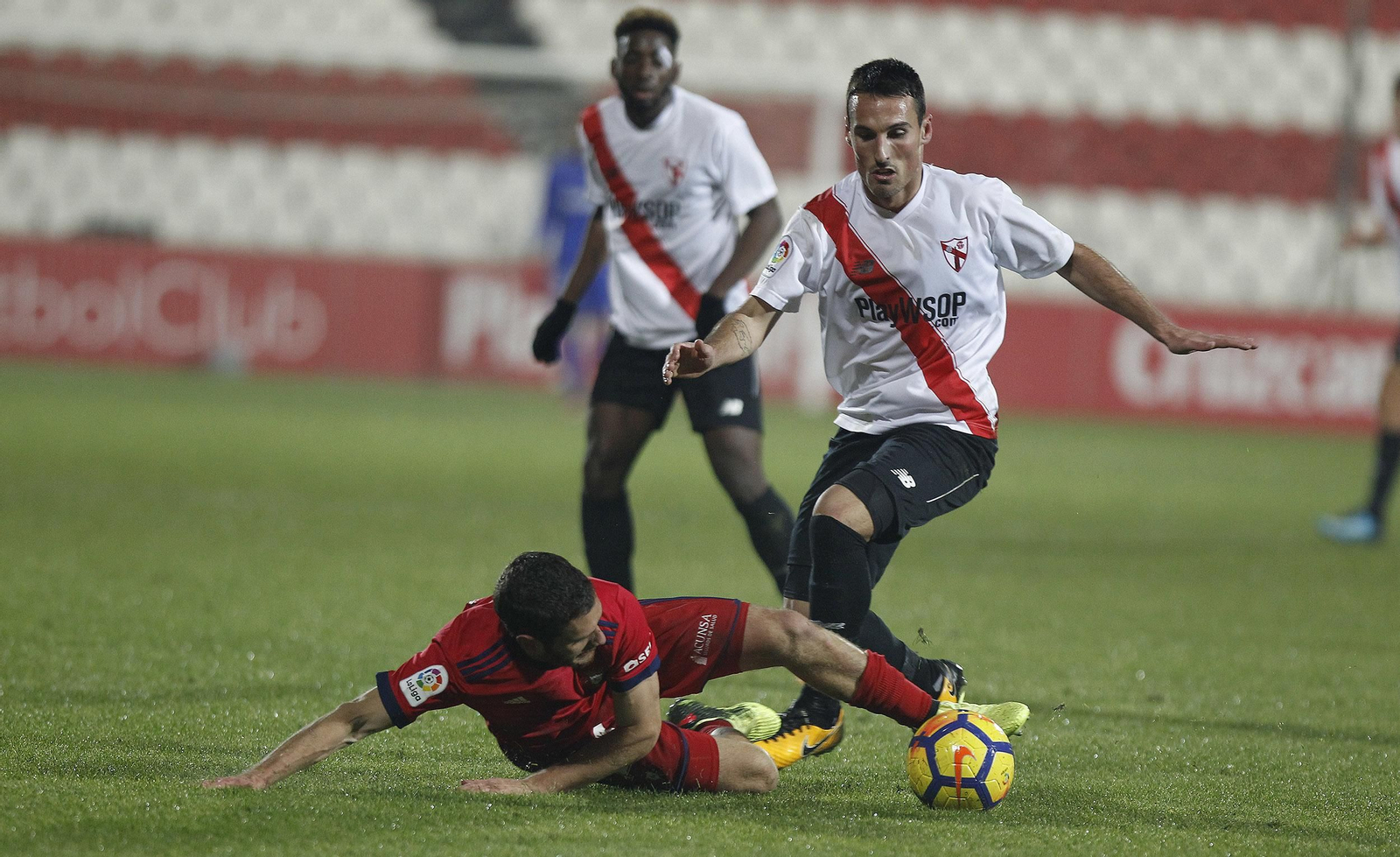 Fede San Emeterio, en un partido contra el Osasuna.