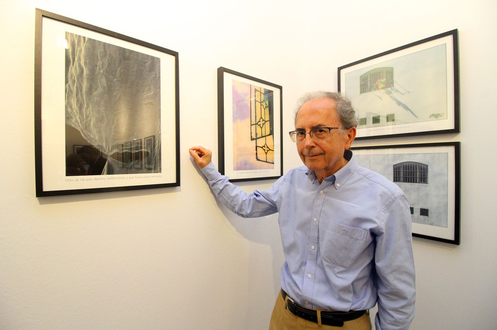 Exposición 'Frases que habitan en el olvido. Expresiones surgidas desde el interior del Alzheimer'.