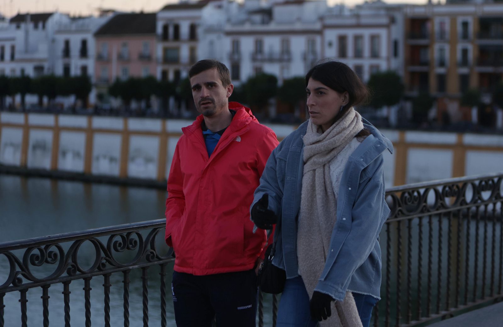 Las imágenes de la ola de frío polar en Sevilla