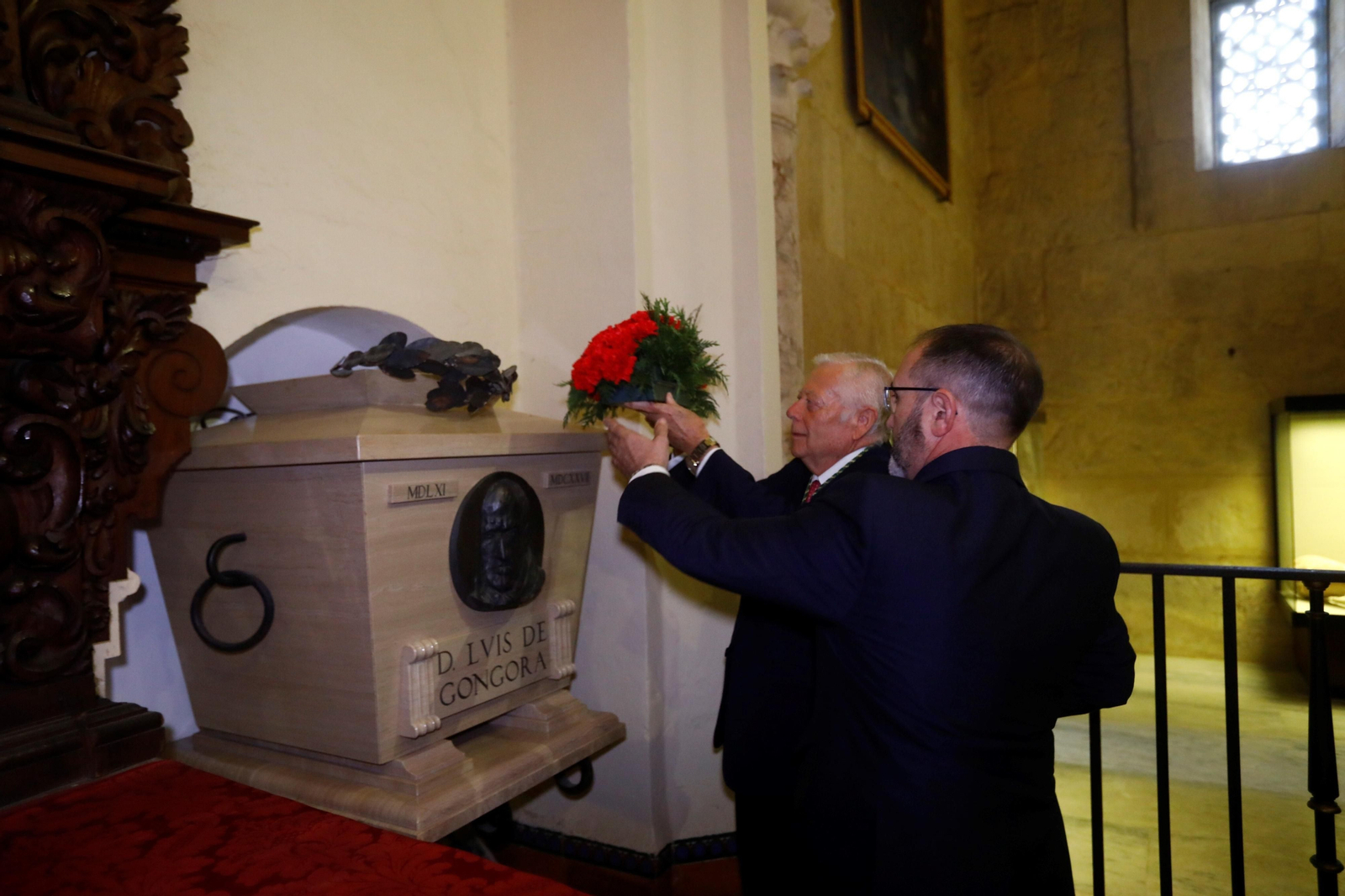 El homenaje a Luis de Góngora en la Mezquita-Catedral, en imágenes
