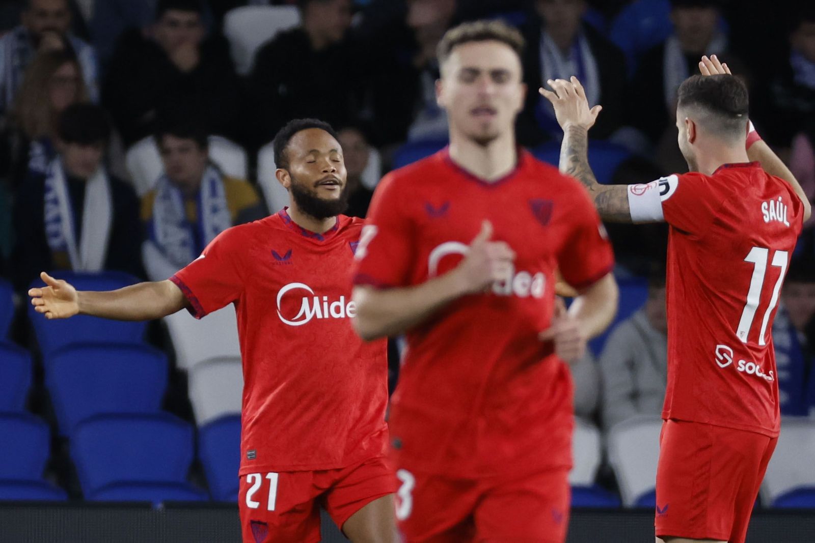 Las fotos del Real Sociedad - Sevilla