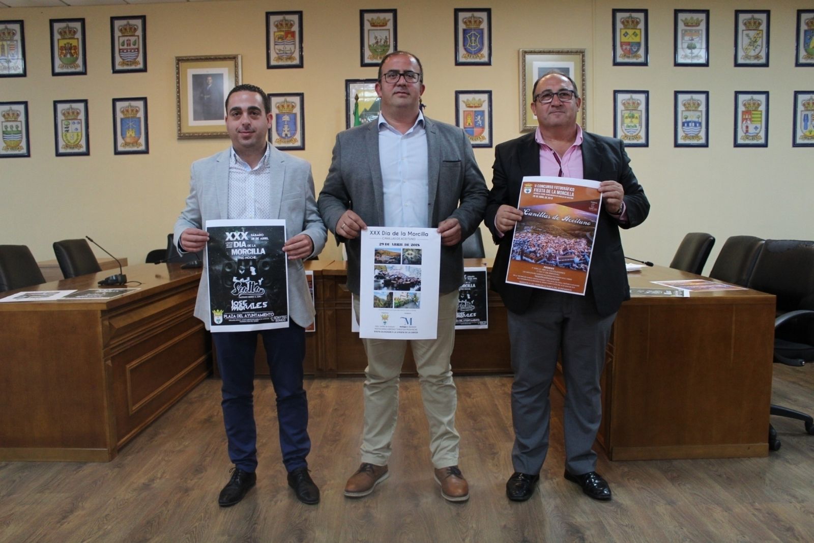 Presentación de la XXX edición del Día de la Morcilla de Canillas de Aceituno.