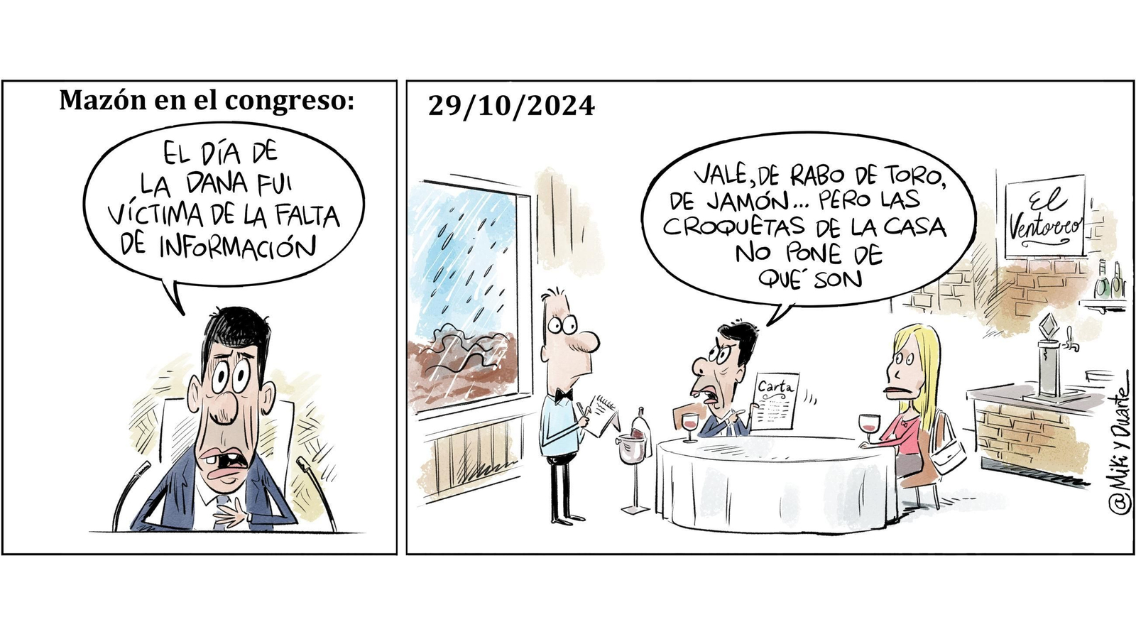 Mazón y la información