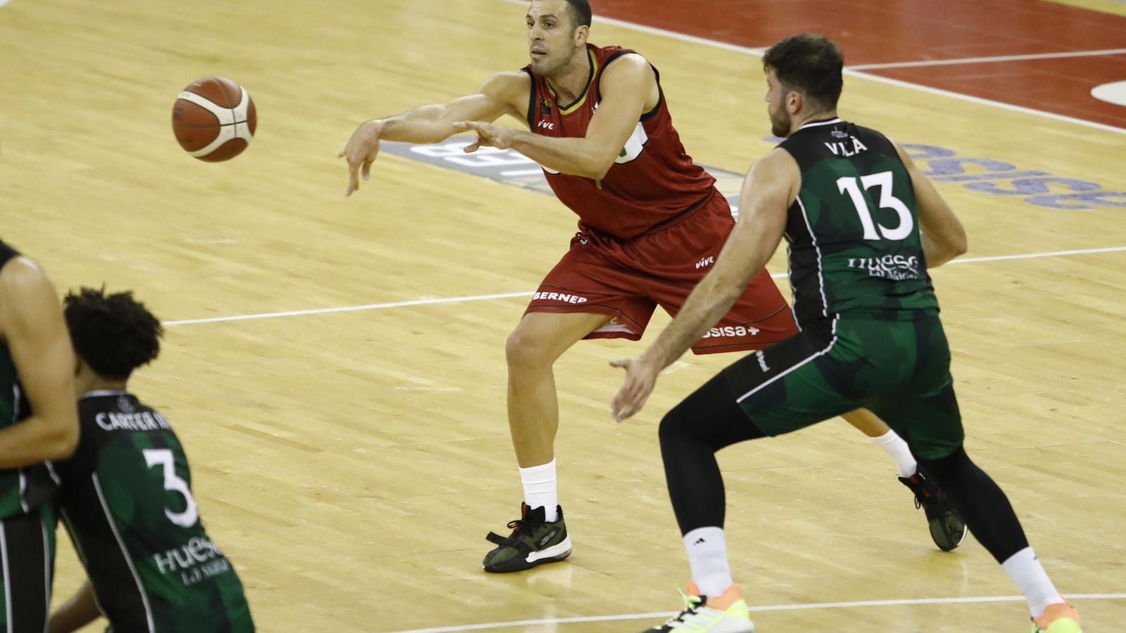 Bortolussi, en el primer partido de la temporada ante el Huesca.