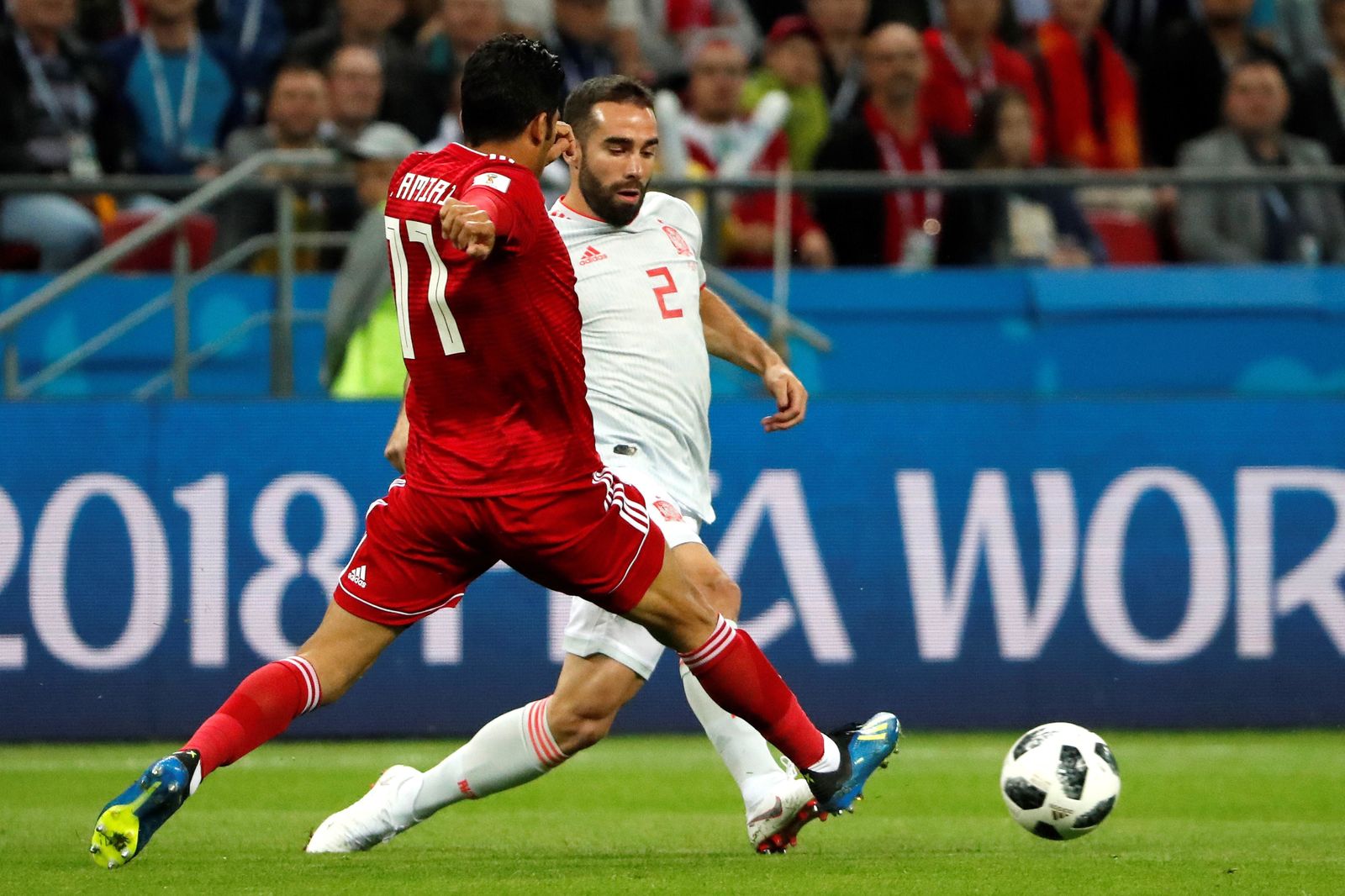 Las imágenes del Irán-España