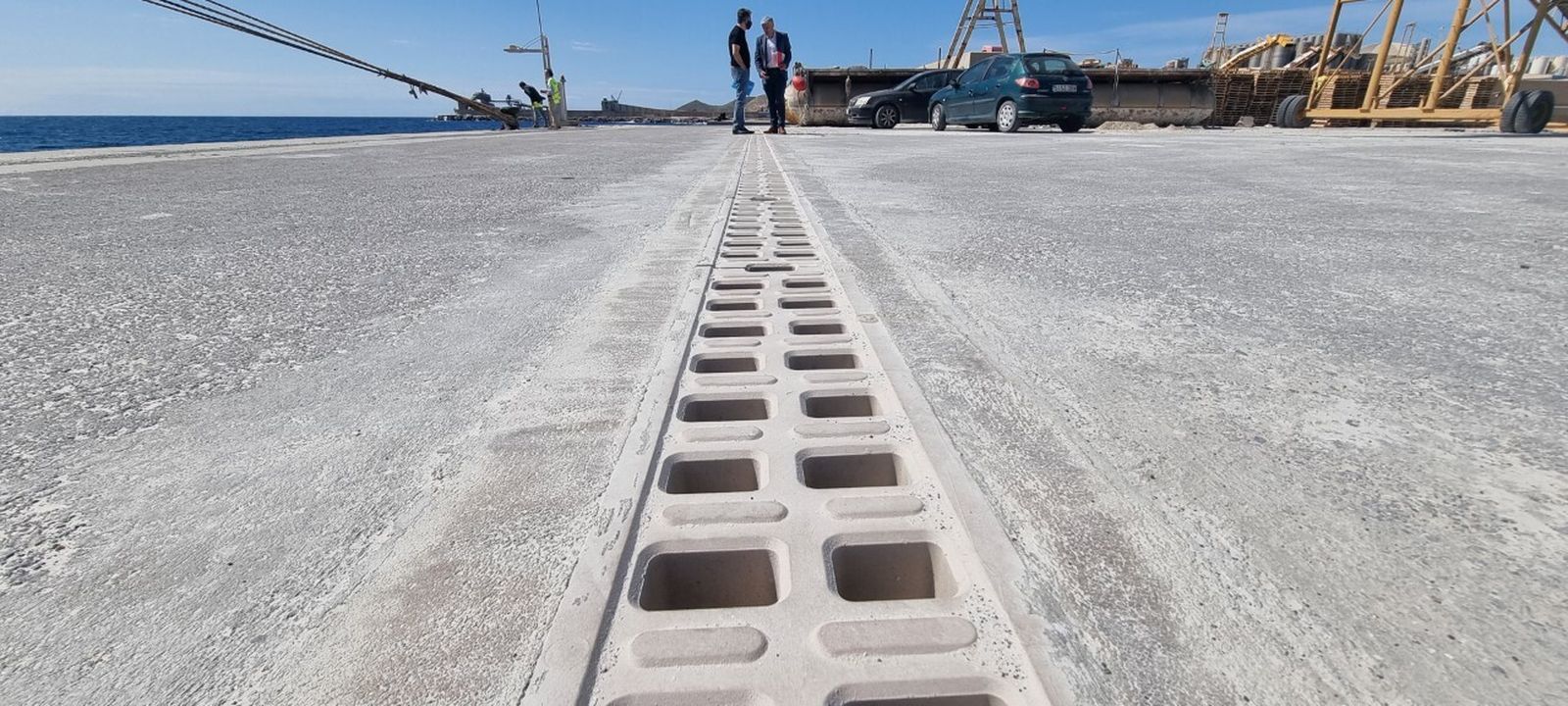 Sistema de drenaje del Puerto de Carboneras