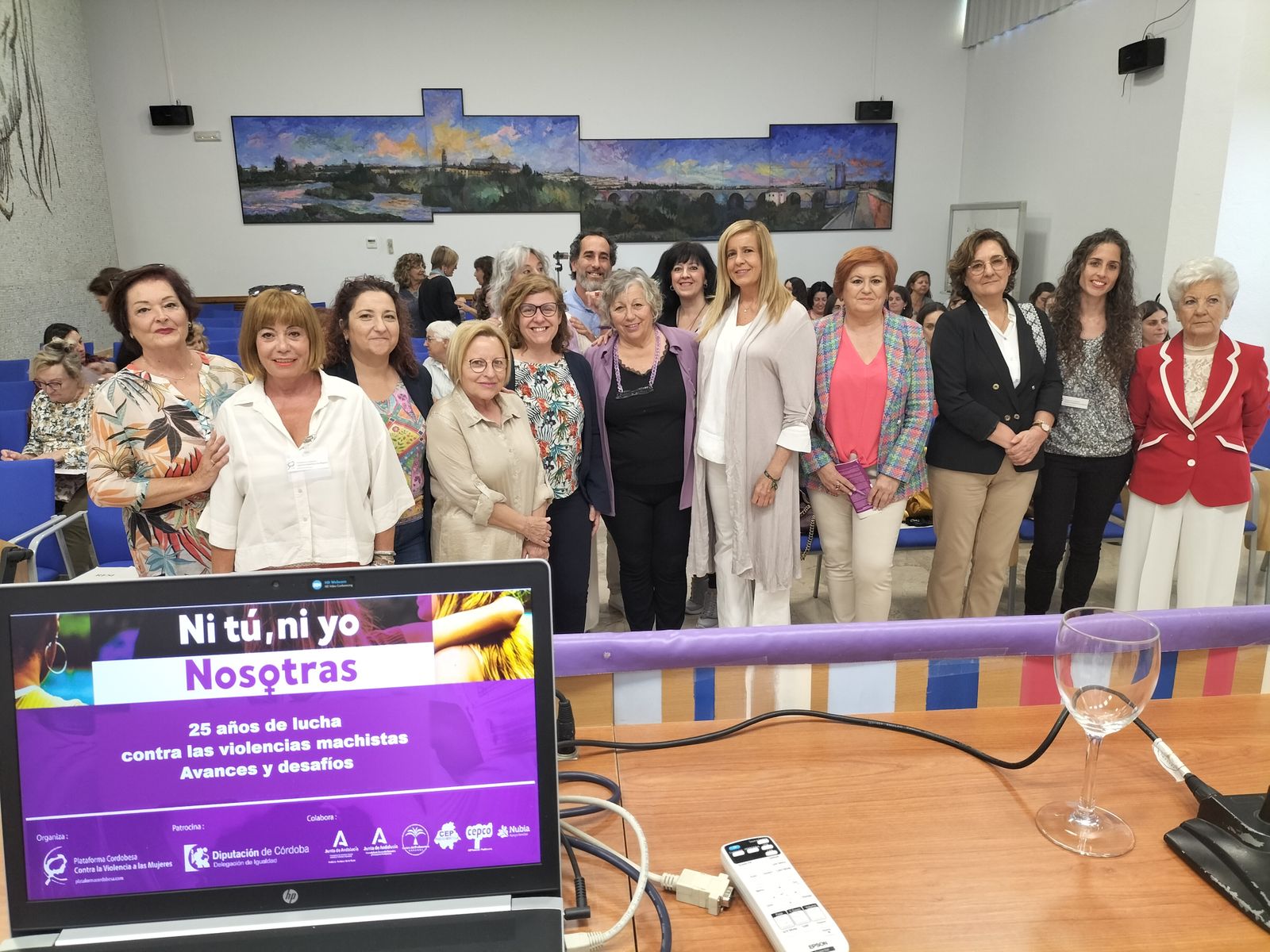 Un momento durante la inauguración de las jornadas.