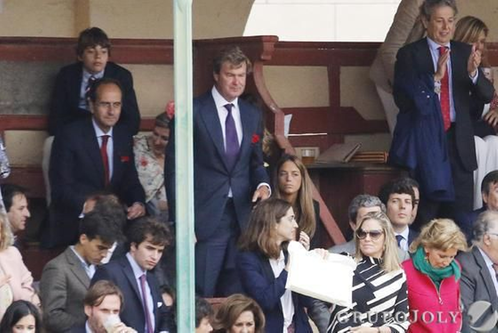 Alberto Delgado, del Banco Santander, junto a Fermín Bohórquez.

Foto: Manuel Aranda