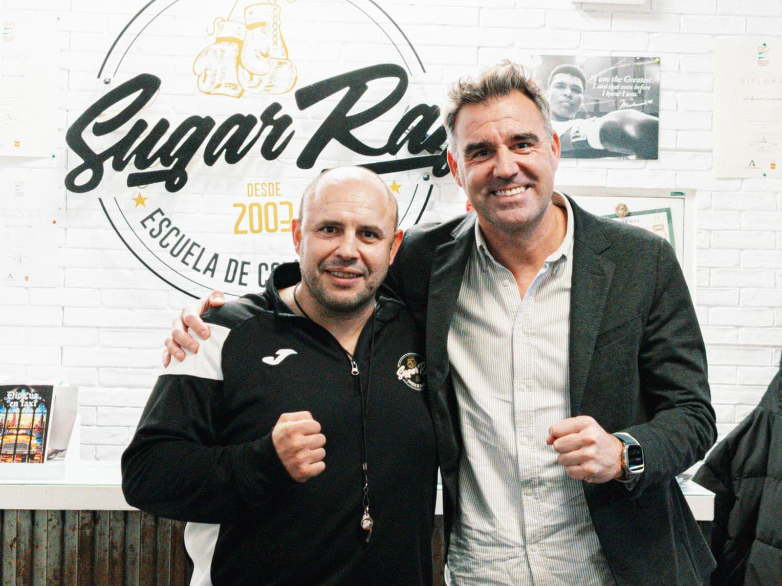 Raúl Buendía y Fran Anera.