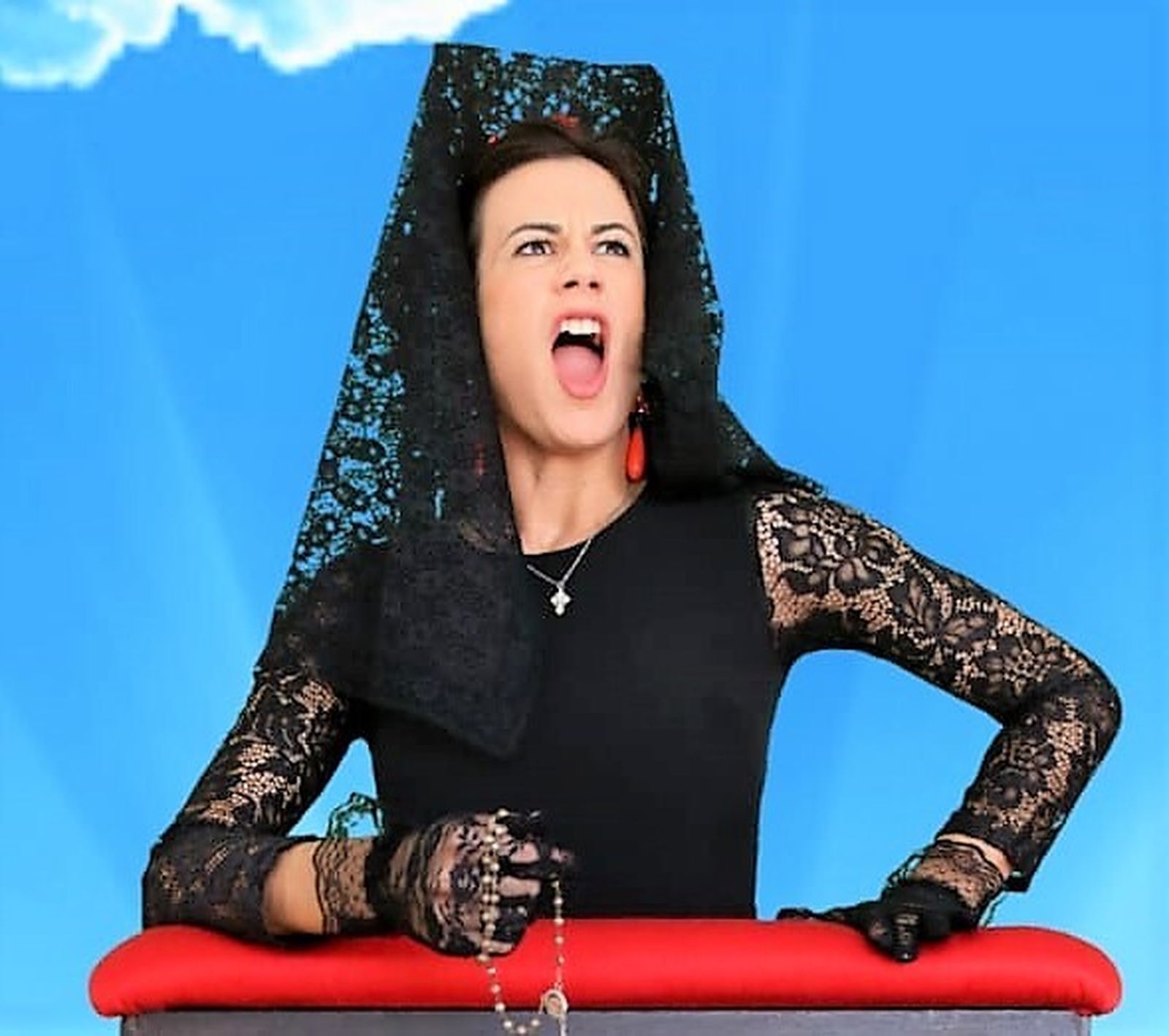 Sheila Rivas, actriz almeriense.