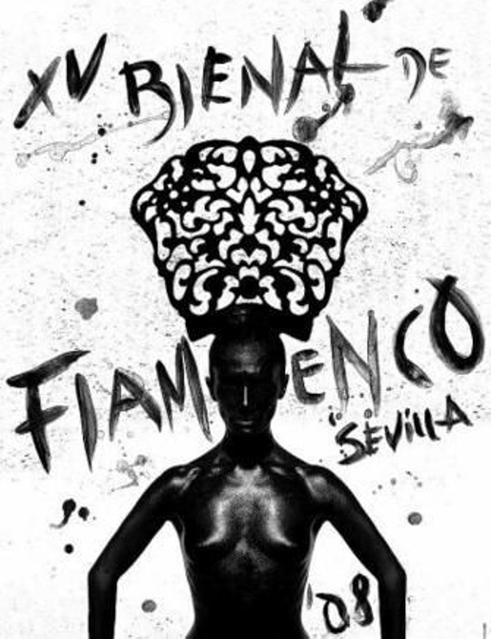 Cartel de la Bienal realizado por Afanador.