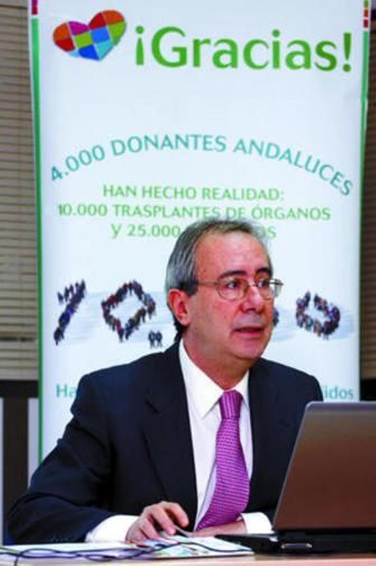 Manuel Alonso, coordinador de Trasplantes, ayer.