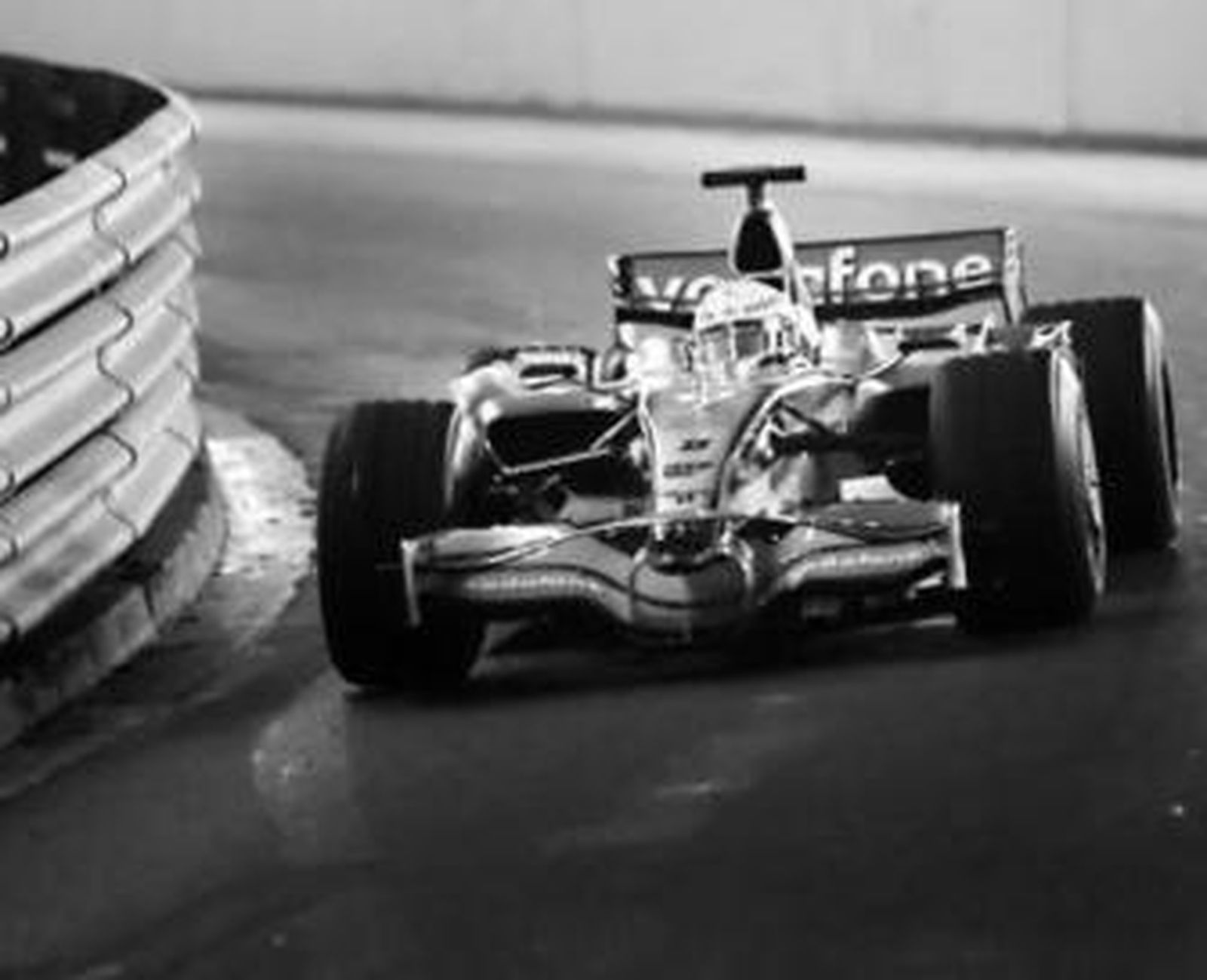 Hamilton, dentro del túnel.