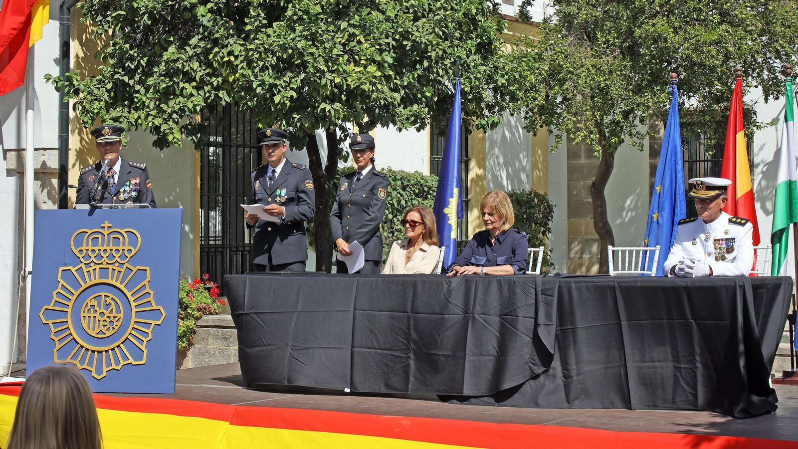 Imágenes del Día de la Policía Nacional en las Bodegas Fundador de Jerez
