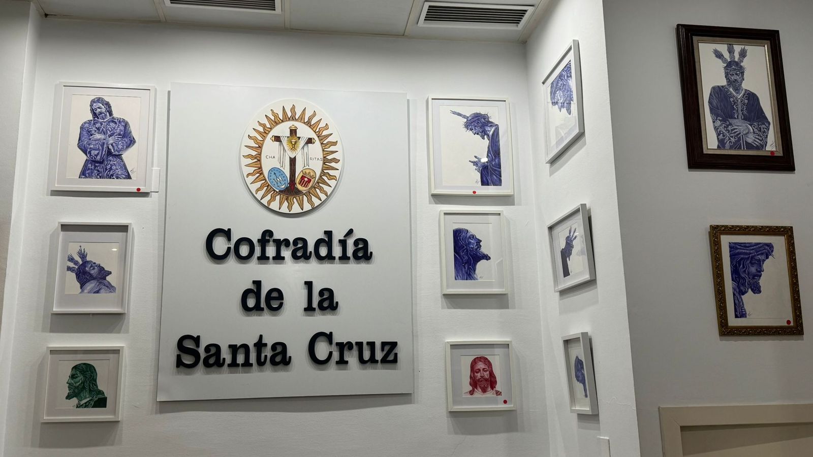 Exposición pictórica ‘BIC Passion II (Padre Nuestro)’ de Miguel Verdejo Rocataliata.