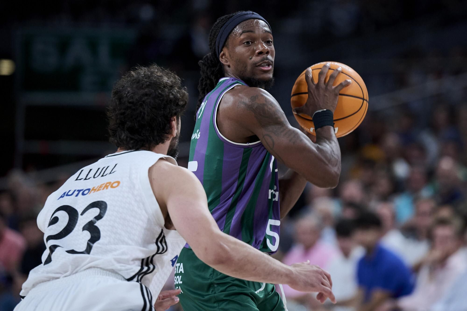 El Real Madrid-Unicaja en fotos