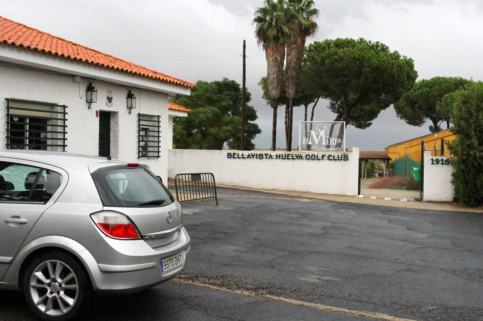 Imágenes del temporal de lluvia en Huelva.