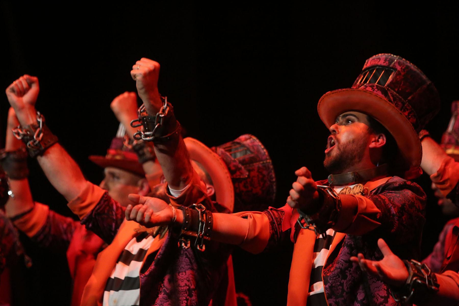 Cuarto día de preliminares del Carnaval Colombino en imágenes