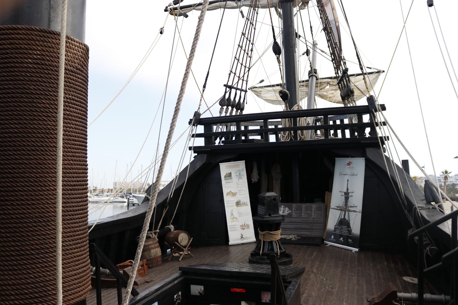 La nao 'Victoria' en La Línea