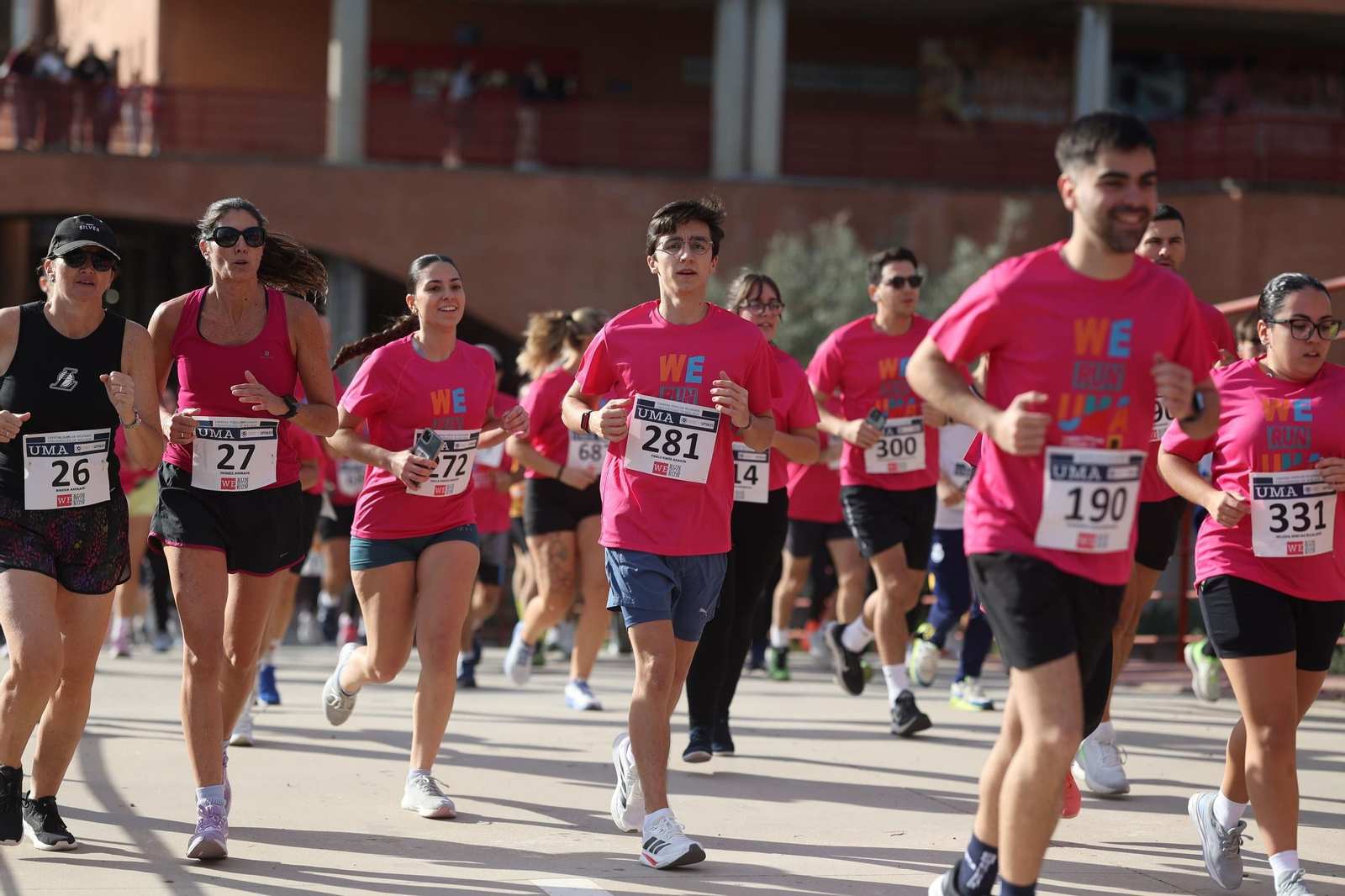 La carrera solidaria We Run de la UMA, en fotos