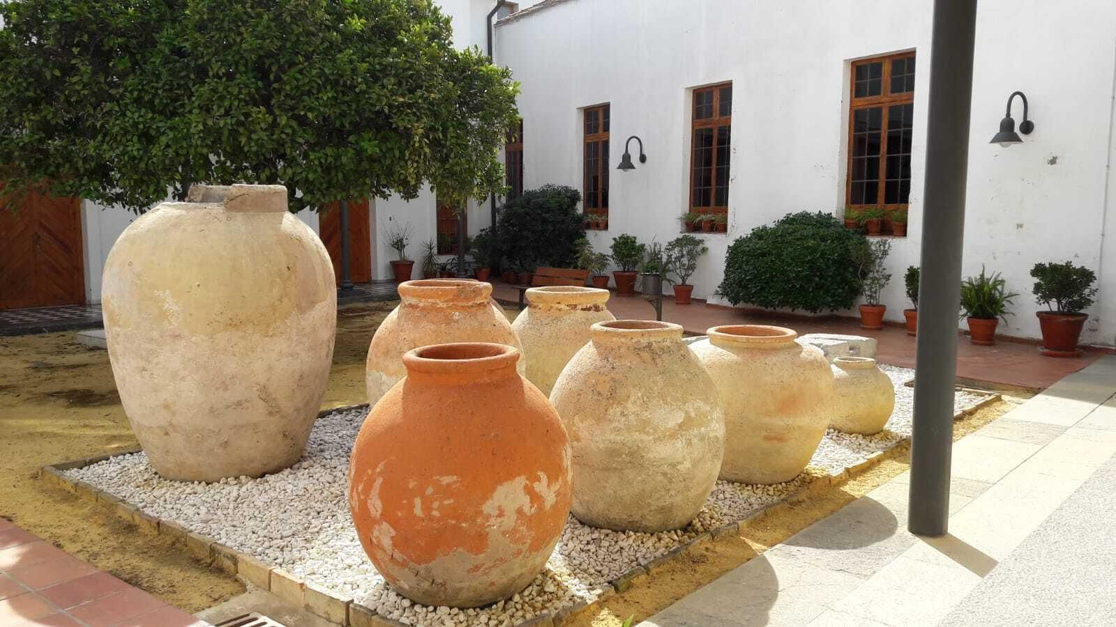 Patio del Museo Arqueológico  de Jerez.