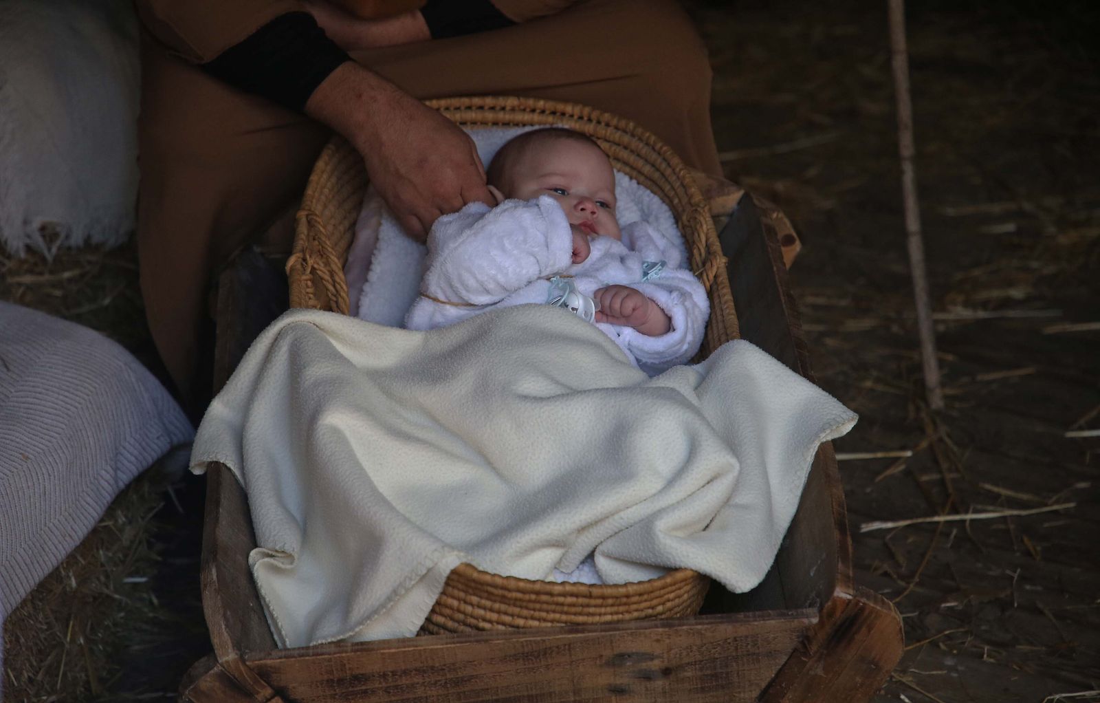 La inauguración del Belén Viviente de Pelayo, en imágenes