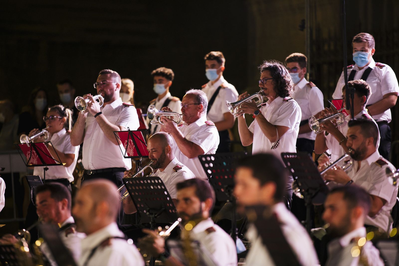 Música en la Semana Santa de Granada: las bandas de Armilla y Padul, juntas en concierto