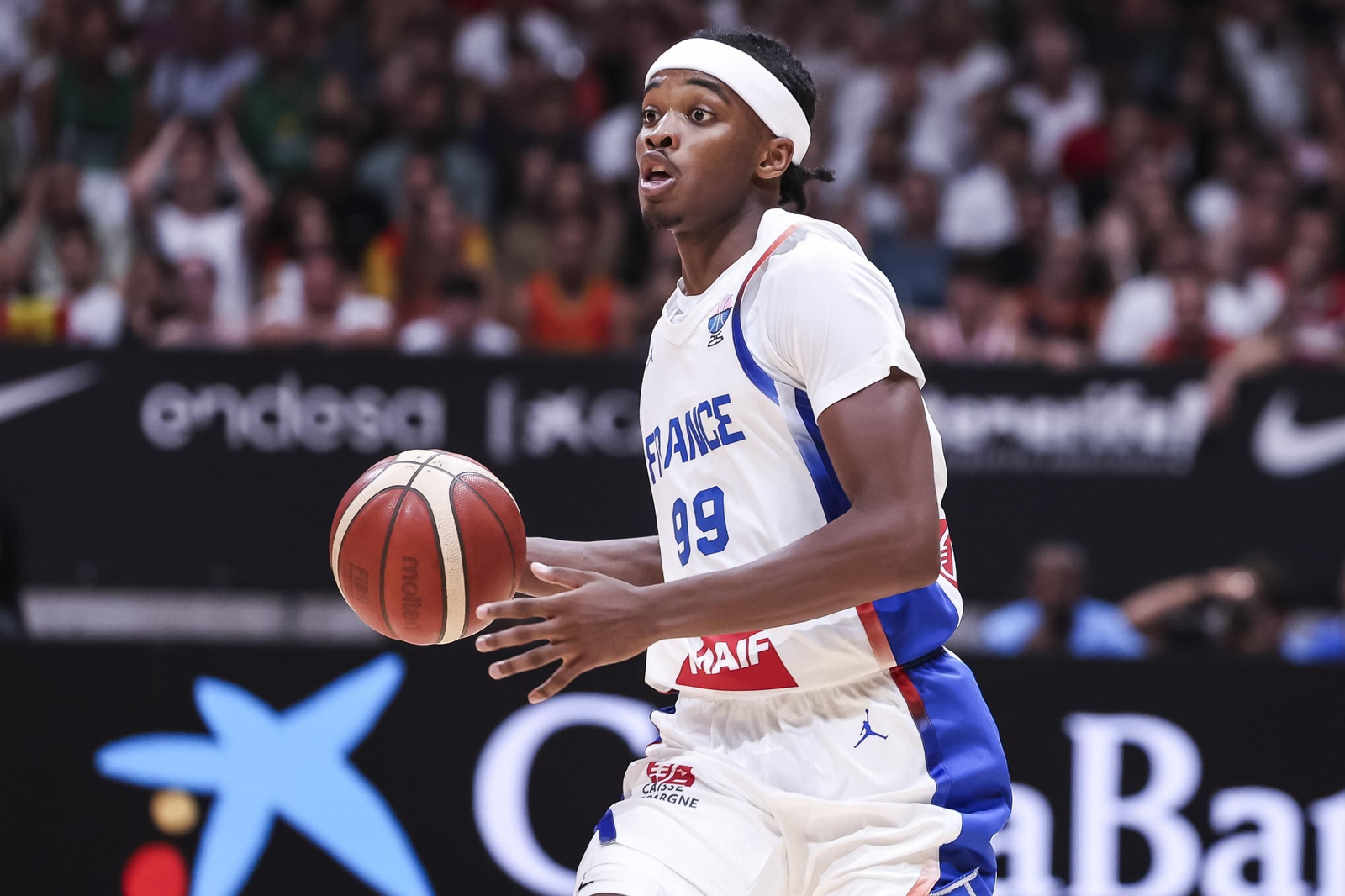 Las fotos del España - Francia de baloncesto