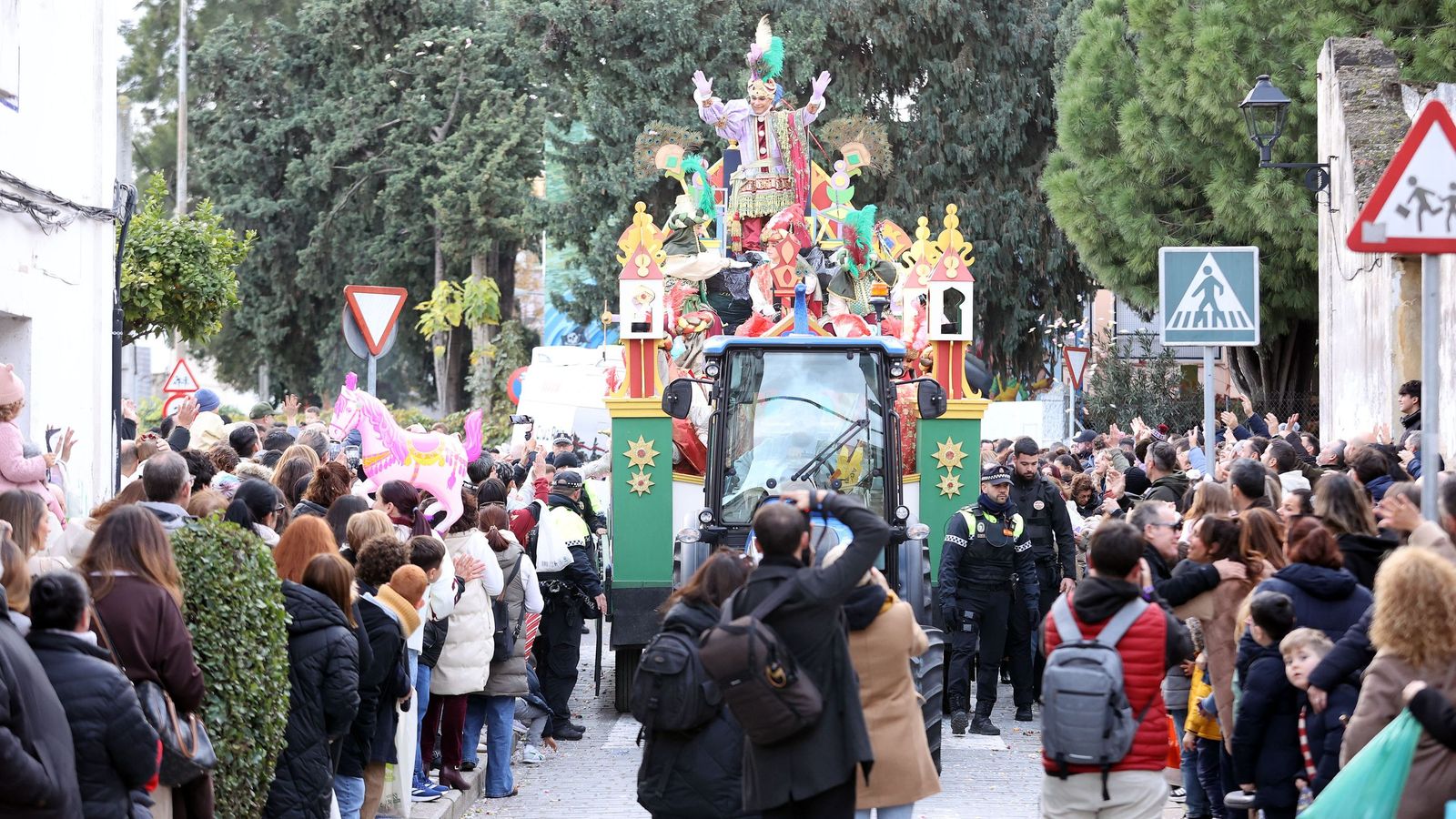 Imágenes de la cabalgata del Cartero Real de Jerez