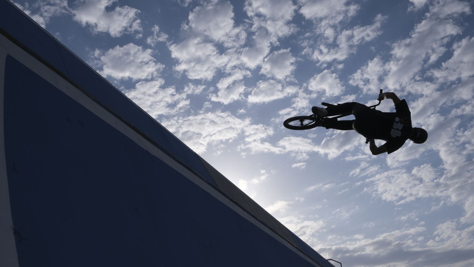 Un rider en acción durante la jornada de este sábado del Andalucía Urban.