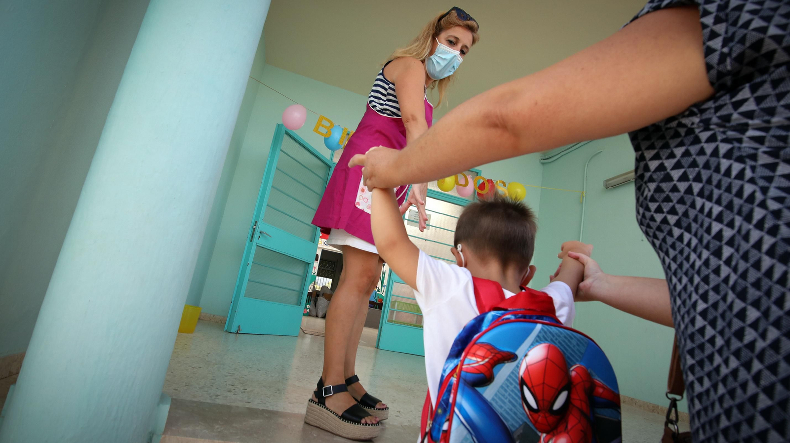 Primer día de la 'Vuelta al Cole' para Infantil y Primaria