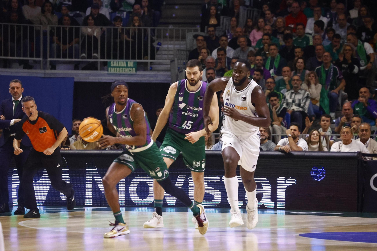 El Unicaja-Real Madrid de Liga Endesa, en fotos