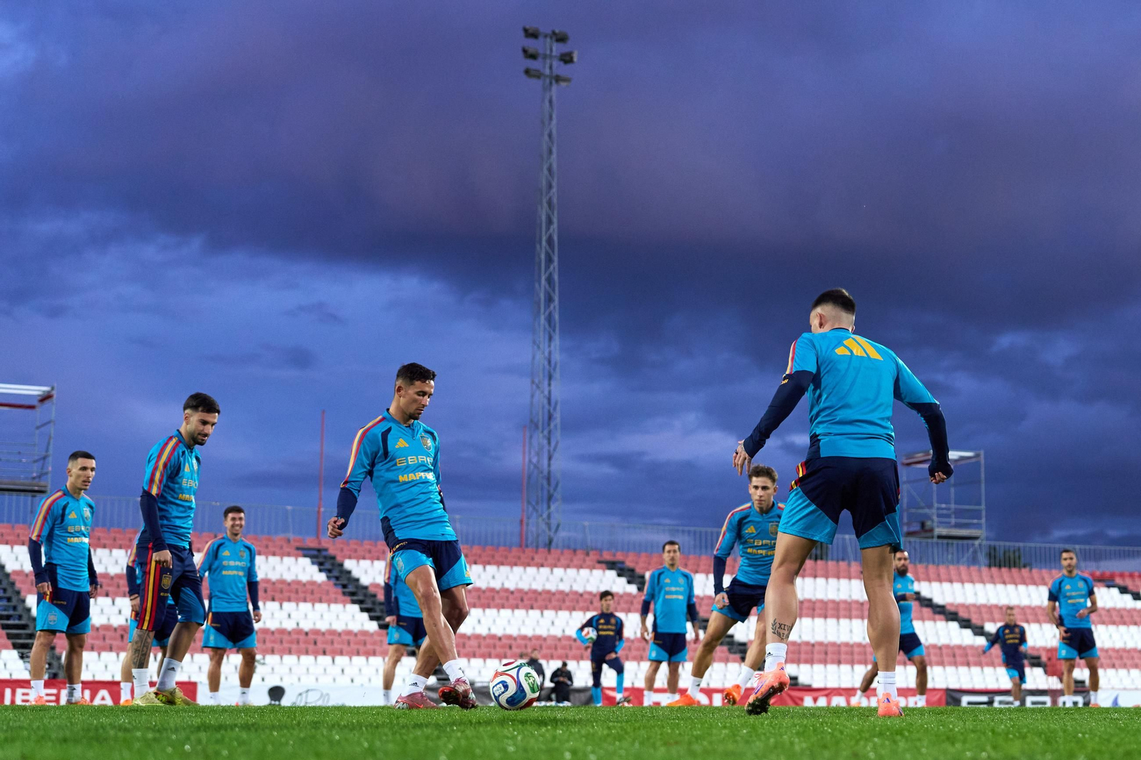 Las fotos de la selección española en Sevilla