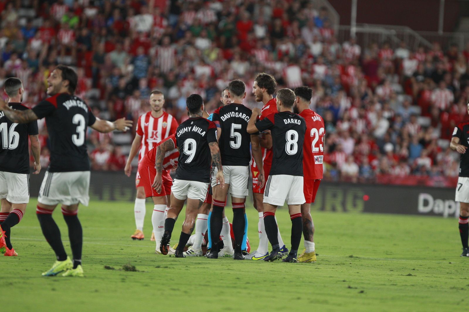 Imágenes del partido U.D. Almería-C.A. Osasuna