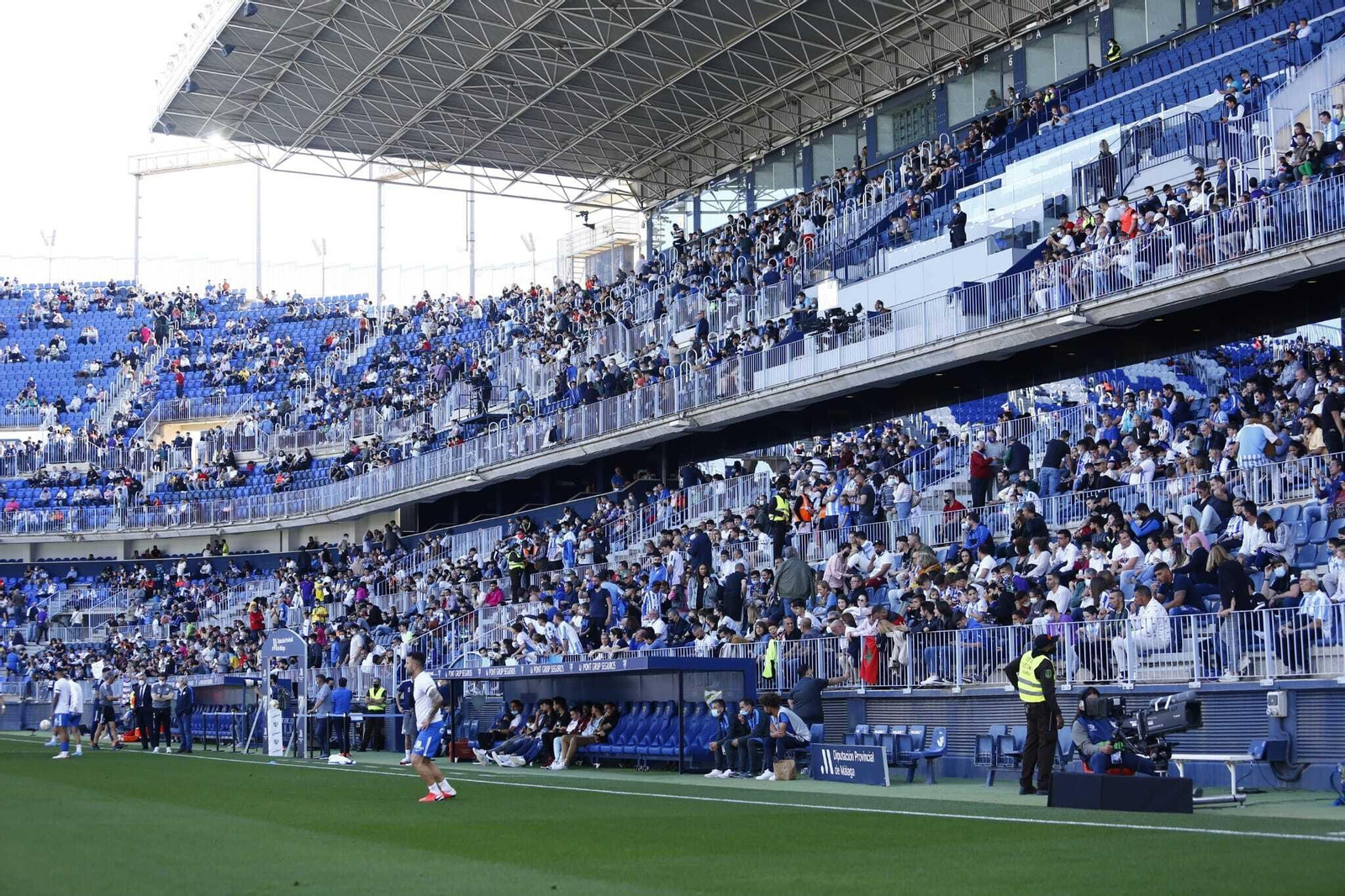 Las fotos del Málaga CF-Real Valladolid