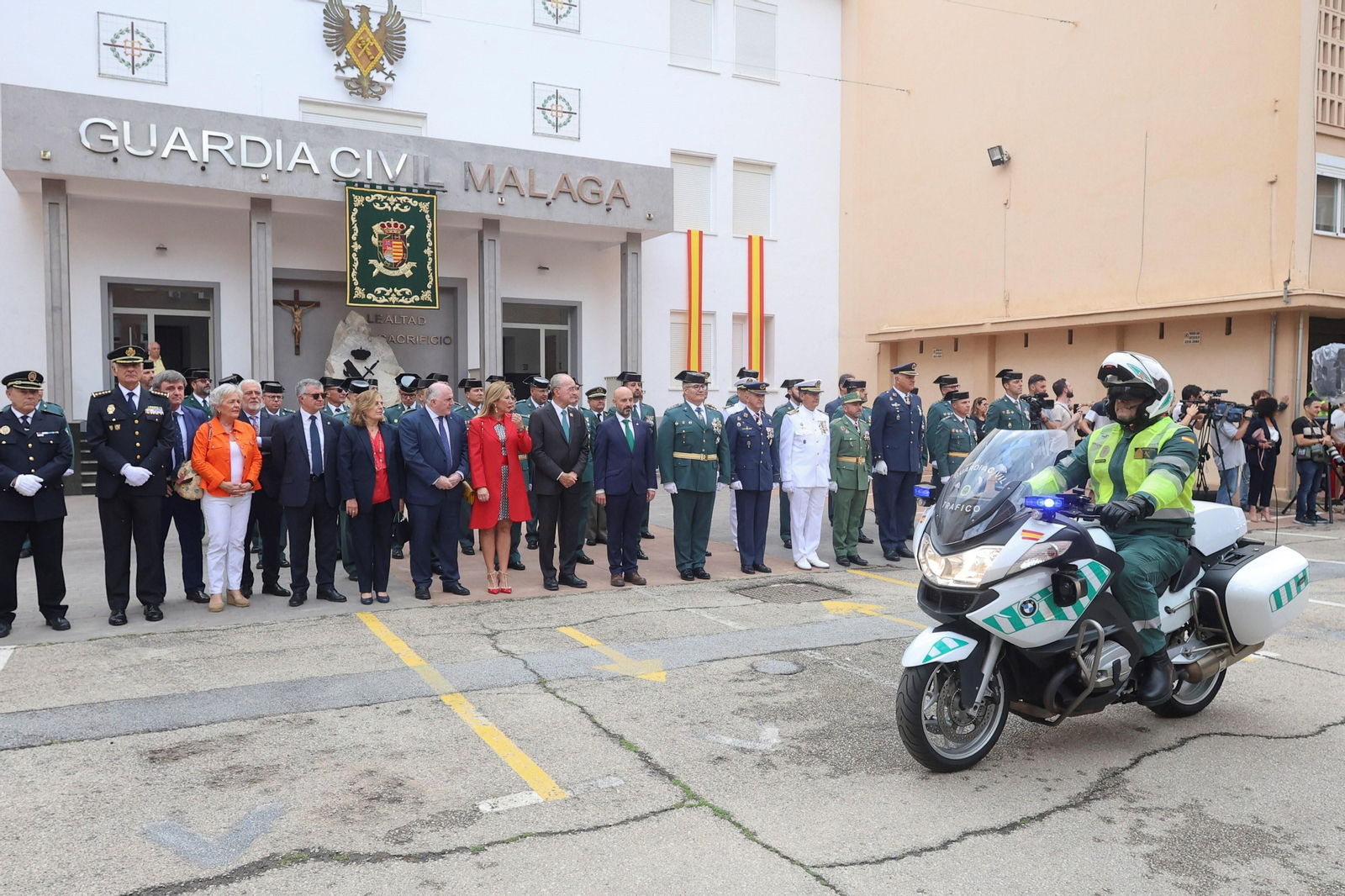 La Guardia Civil de Málaga homenajea a los agentes retirados en su 179 aniversario