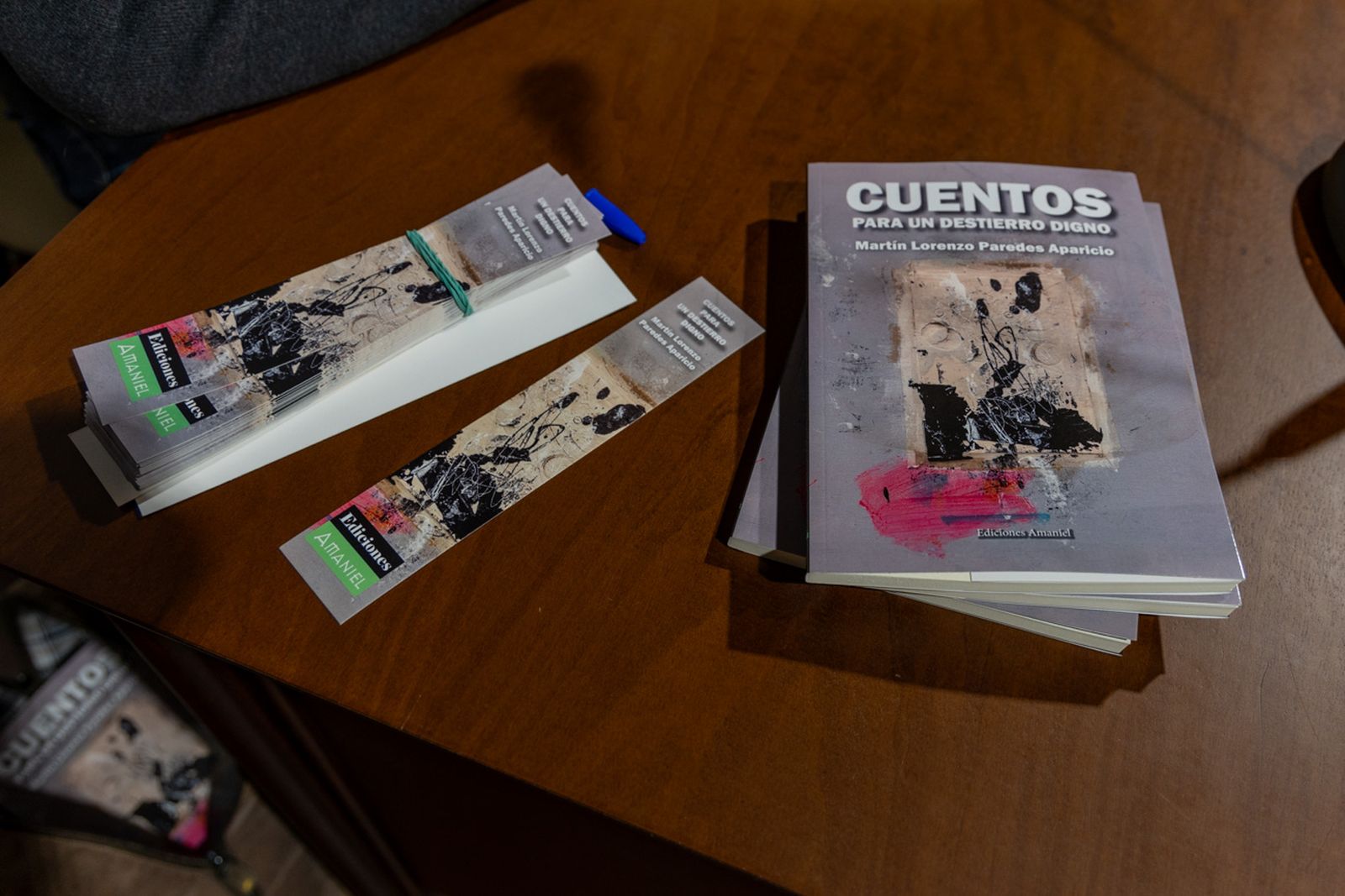 Presentación del libro 'Cuentos para un destierro digno' del autor jiennense Martín Paredes