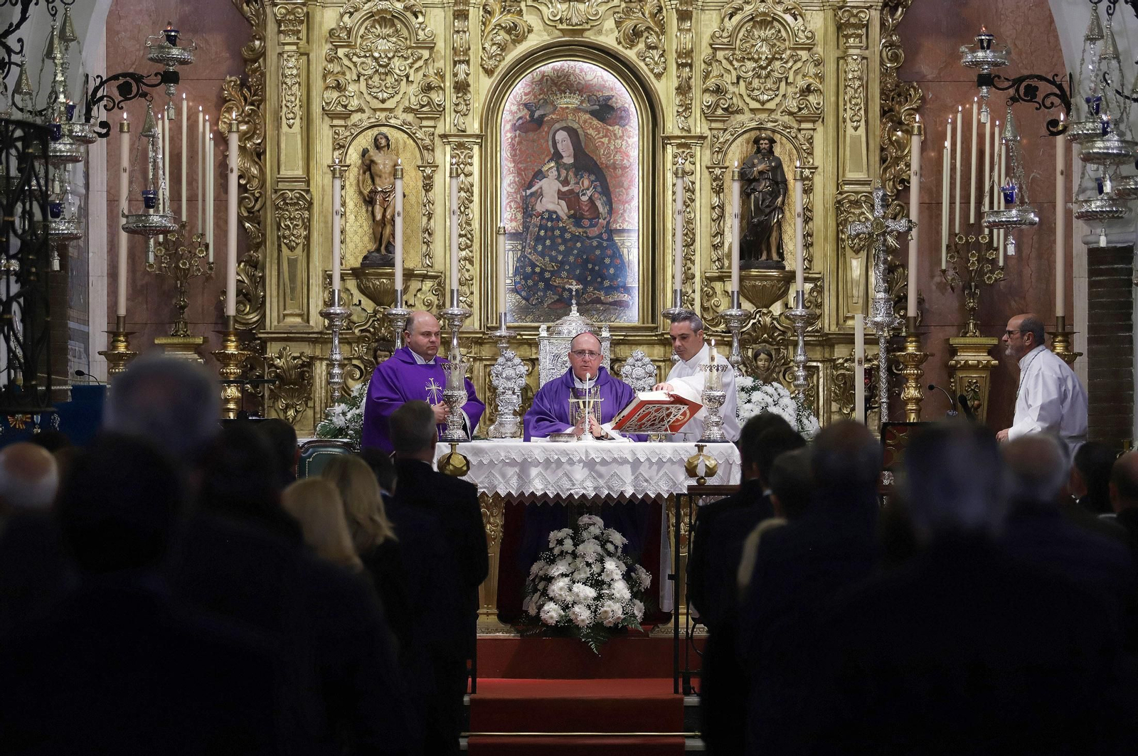 Imágenes de la rememoración del Voto Colombino en el santuario de La Cinta