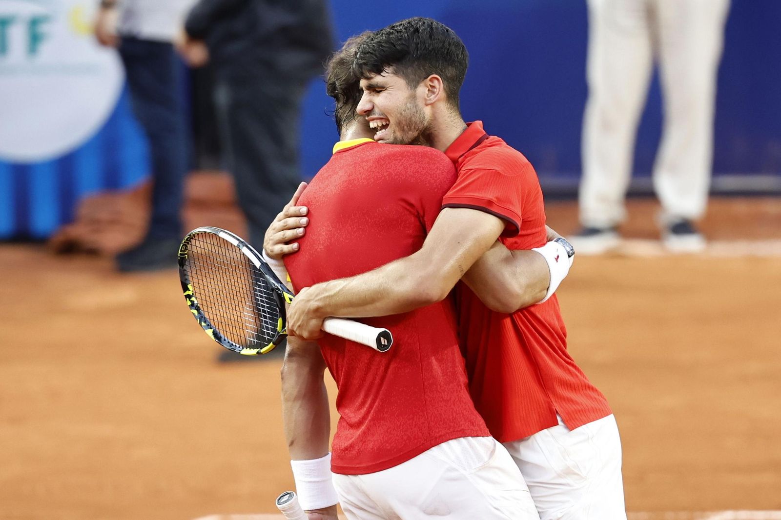 Las mejores fotos del segundo partido de Nadal y Alcaraz en los Juegos Olímpicos de París